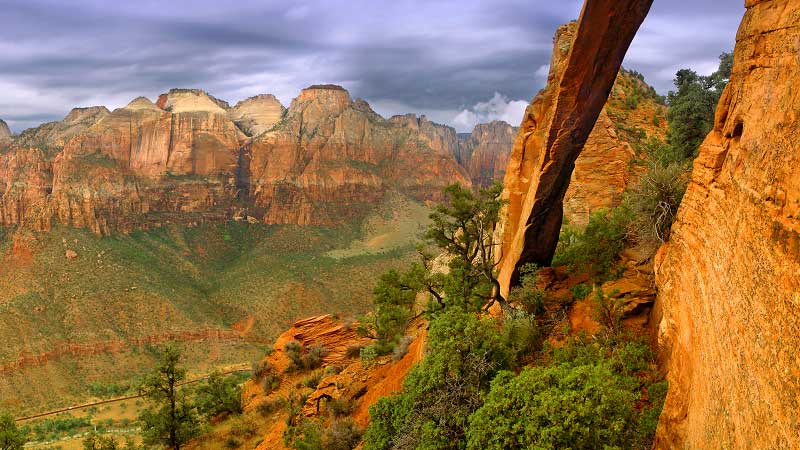 Bridge Mountain Arch (Zion National Park)